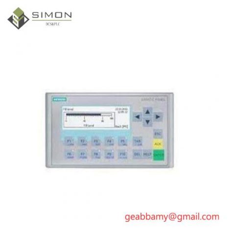 Siemens SIMATIC HMI KTP600 Basic Mono PN Display; Short Delivery Time