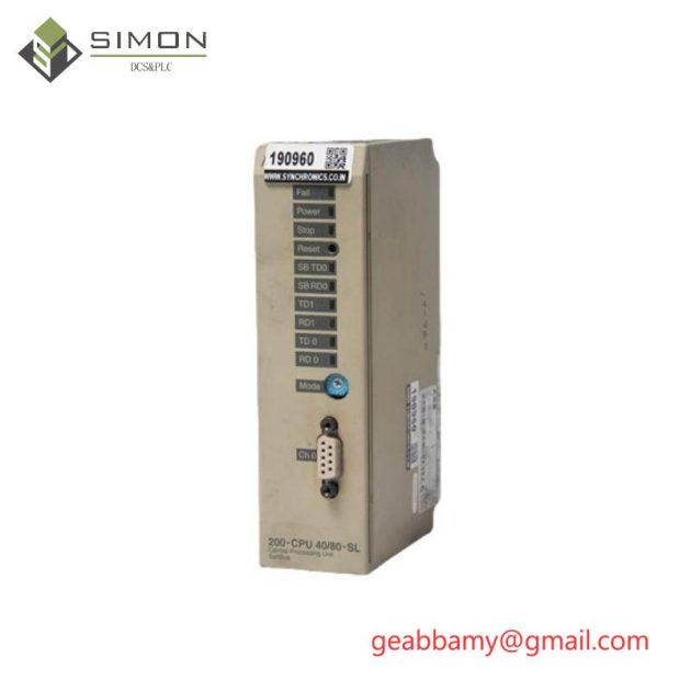 ABB 200 CPU 30/40-SL Process Control Module