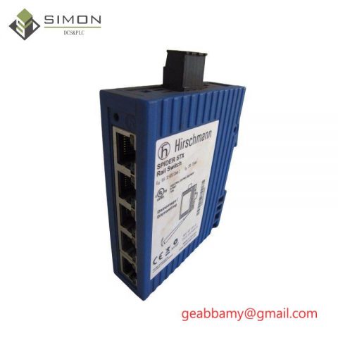 Hirschmann Spider 5TX Rail Switch: Unmanaged Industrial Ethernet Switch