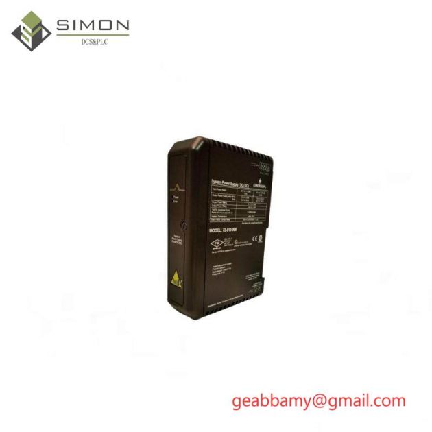 EMERSON VE5009 KJ1501X1-BC3 | Enhanced System Power Supply